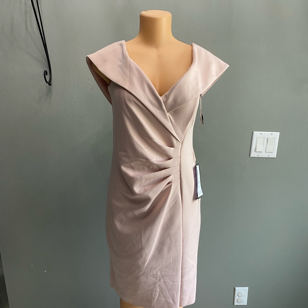 Xscape‎ Blush Asymmetrical Women's Dress